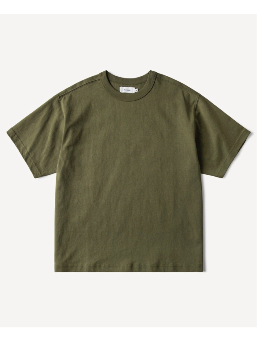 1900s Heavyweight Cotton Jersey Boxy T-Shirt TC M
